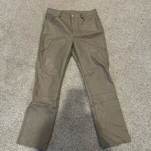 H&M Women's Brown Straight Leg Jeans